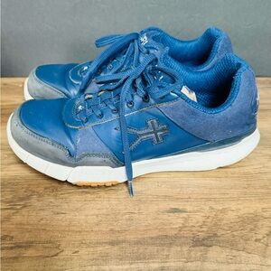 Kuru Quantum 2.0 Walking Workout Sneakers Shoes Blue Mesh Men's Size 8.5